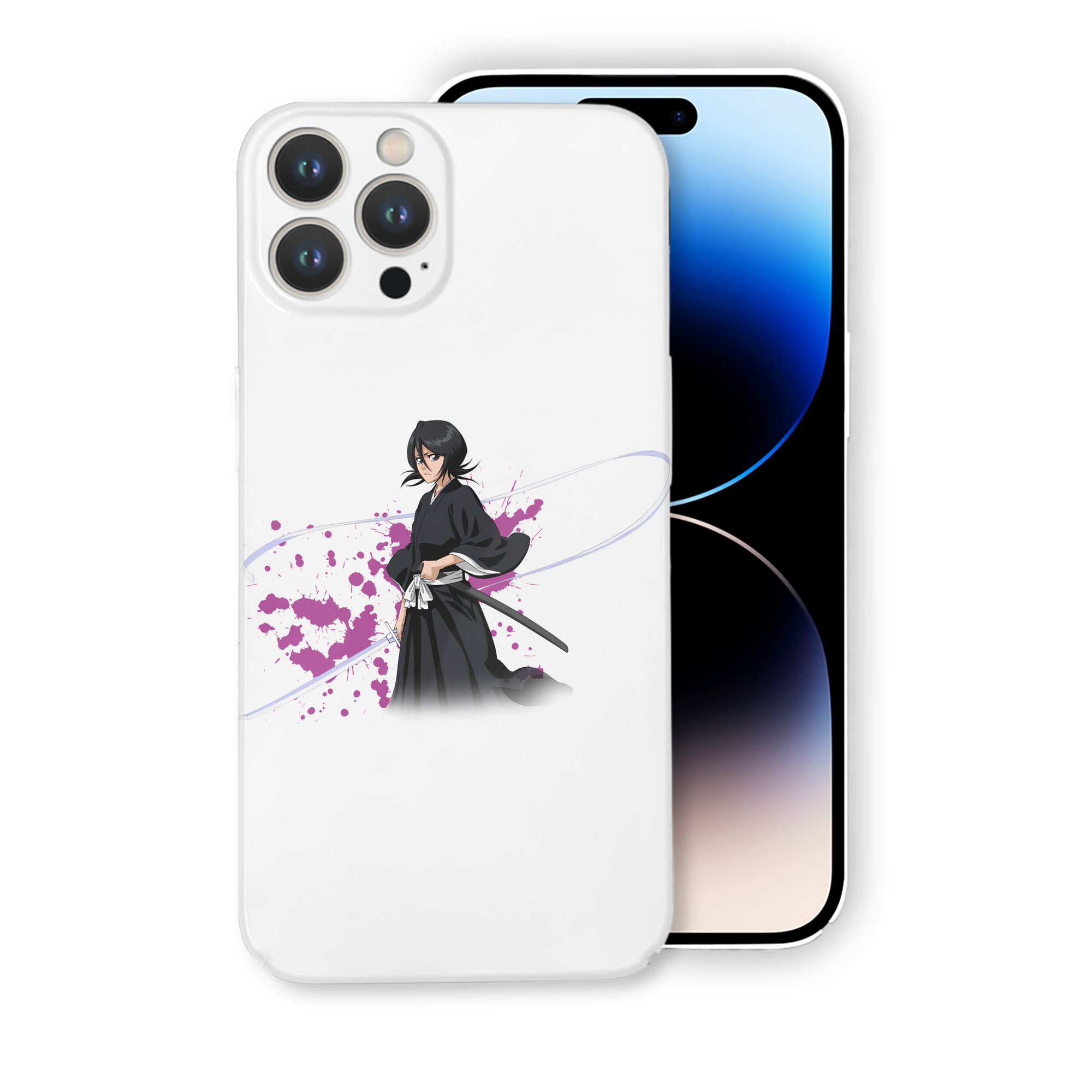 （画像用） ブリーチ 朽木ルキア BLEACH Kuchiki Rukia 【iPhone 14シリーズ対応】ハードケース